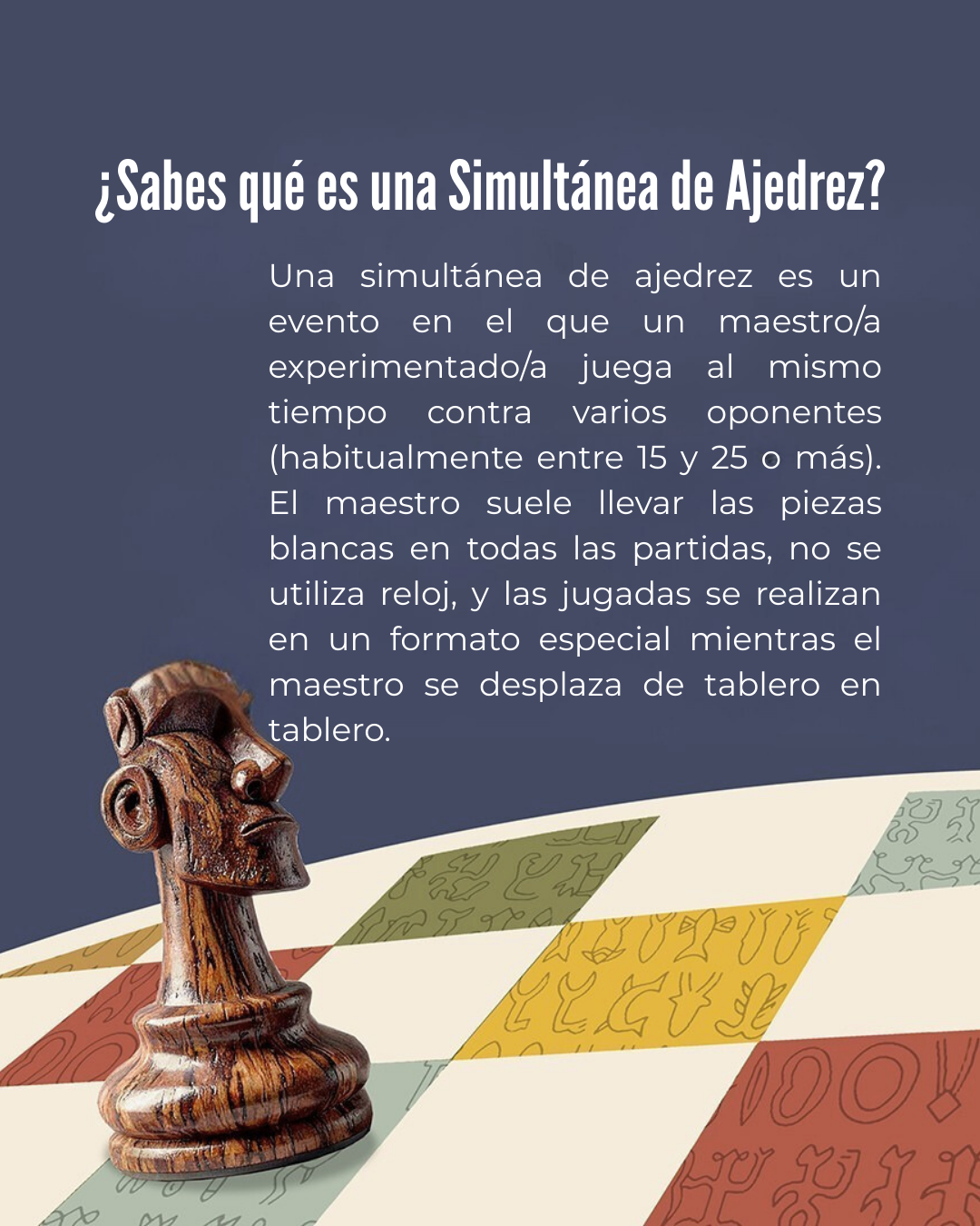 PROGRAMA 1° SIMULTÁNEA DE AJEDREZ EN RAPA NUI