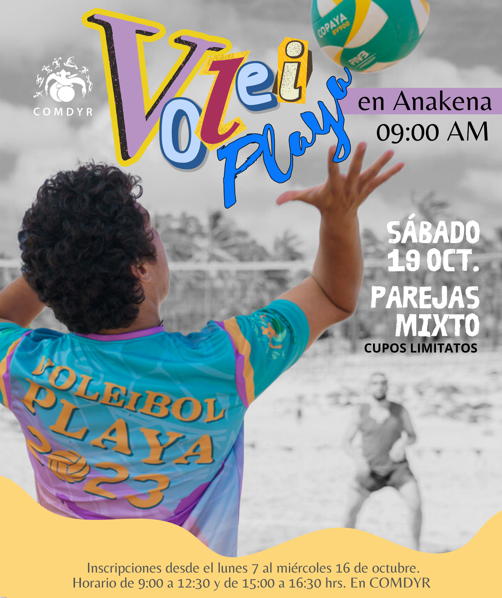 PROXIMAMENTE VOLEIBOL PLAYA